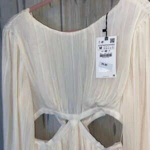 NWT ZARA Women’s Size Medium Dress READ